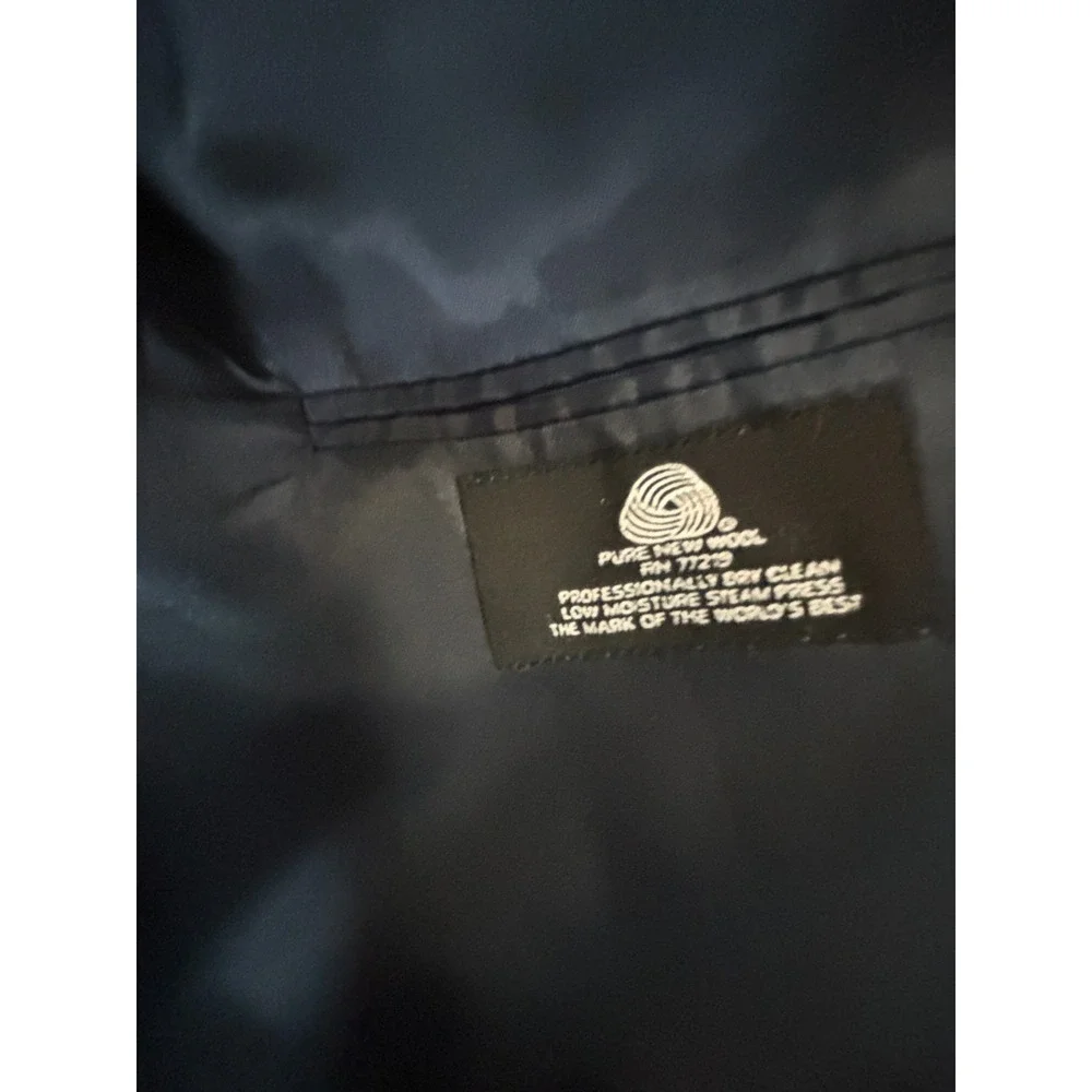 Botnay 500 Navy Wool Blazer Gold Buttons Canada‎ 36R *tiny flaw